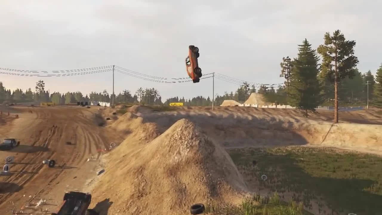 Wreckfest (Next Car Game) "Песчаная трасса"