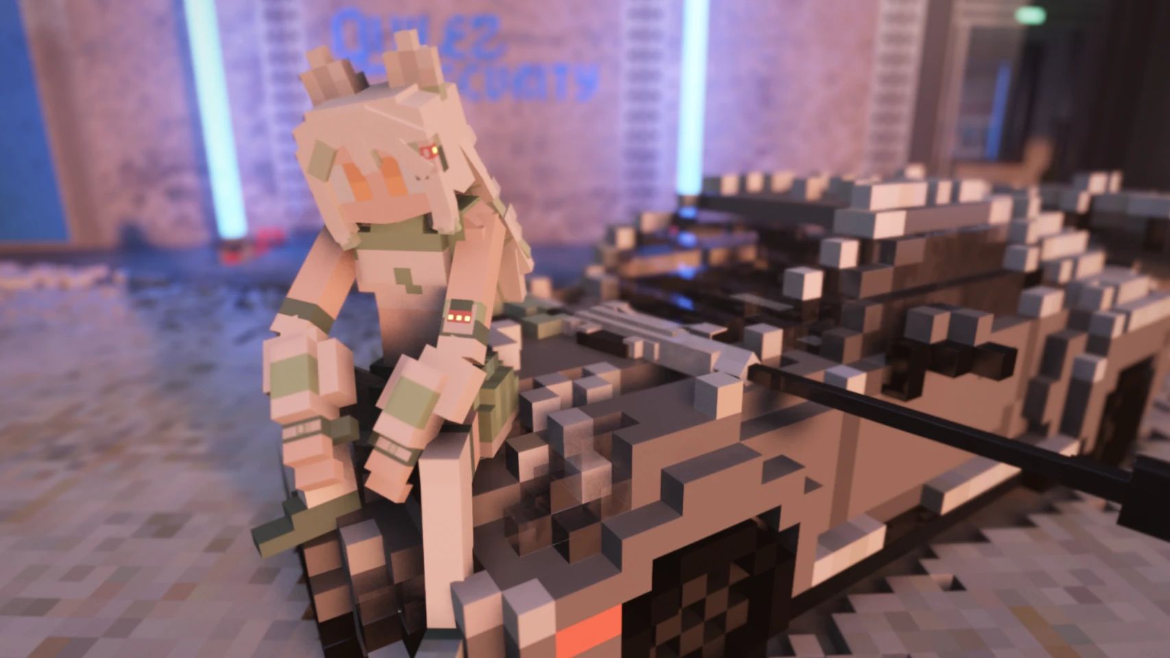 Teardown "Персонаж Кошкодевочка" [1.7.0]