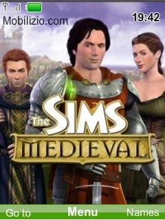 The Sims Medieval "Тема для телефонов Nokia 240x320"
