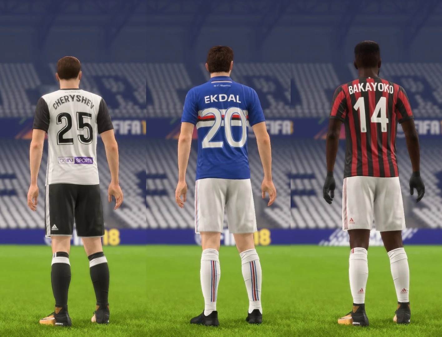 FIFA 18 "Составы команд от 14.08.18"