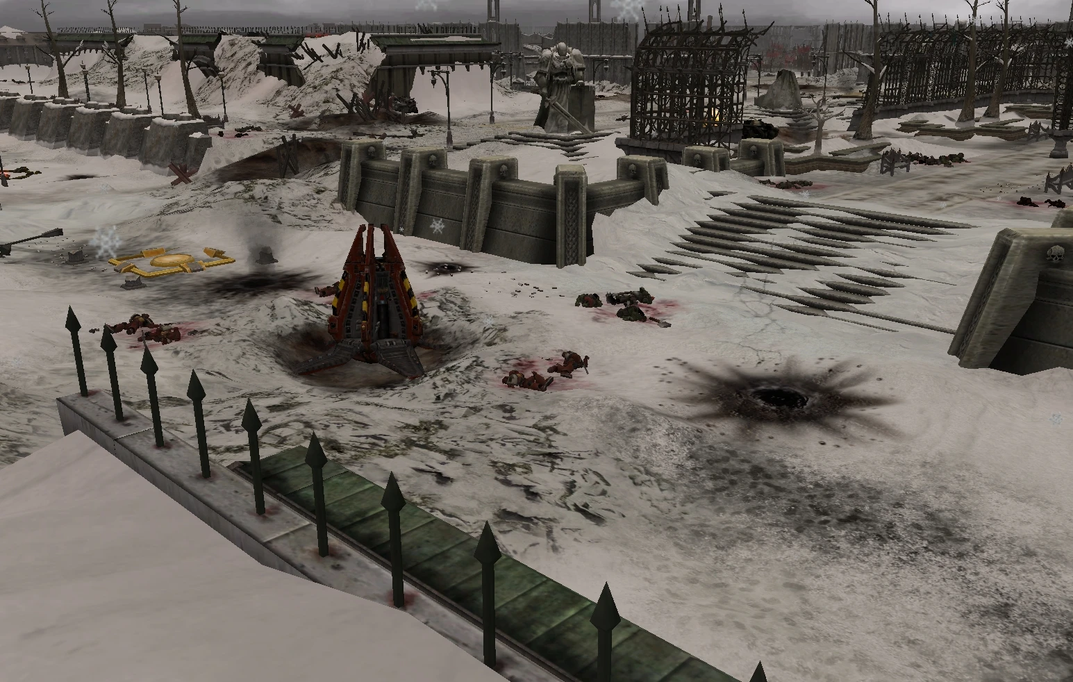 Warhammer 40.000: Dawn of War "Городская карта для Dawn of war Soulstorm! 2 VS 2 (4)"