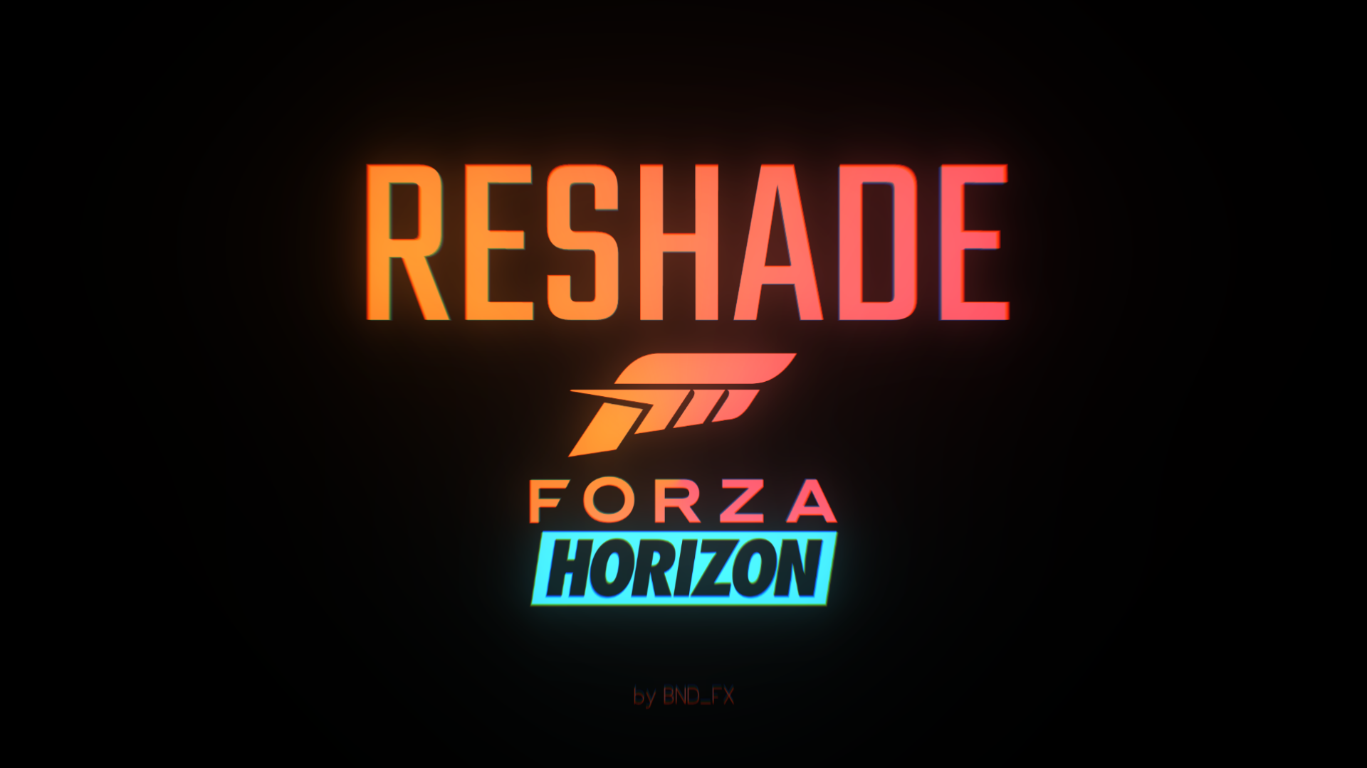 Forza Horizon 4 "CC Black ReShade" [0.1]