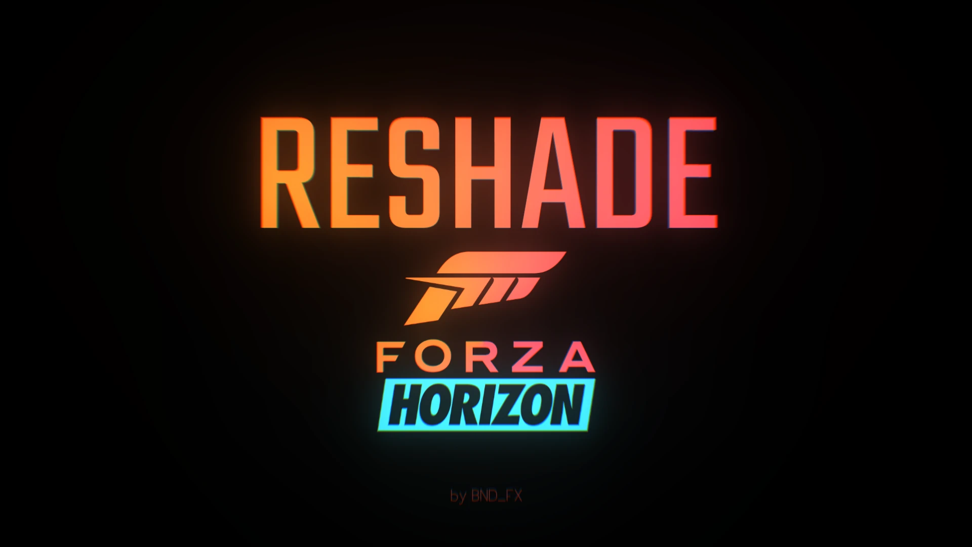 Forza Horizon 4 "CC Black ReShade" [0.1]
