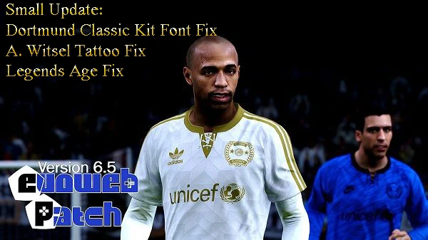 PES 2020 "EvoWeb Patch Version 6.5 Fix"