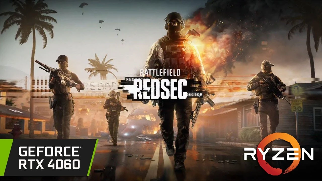 Анализ производительности Battlefield REDSEC на RTX 4060