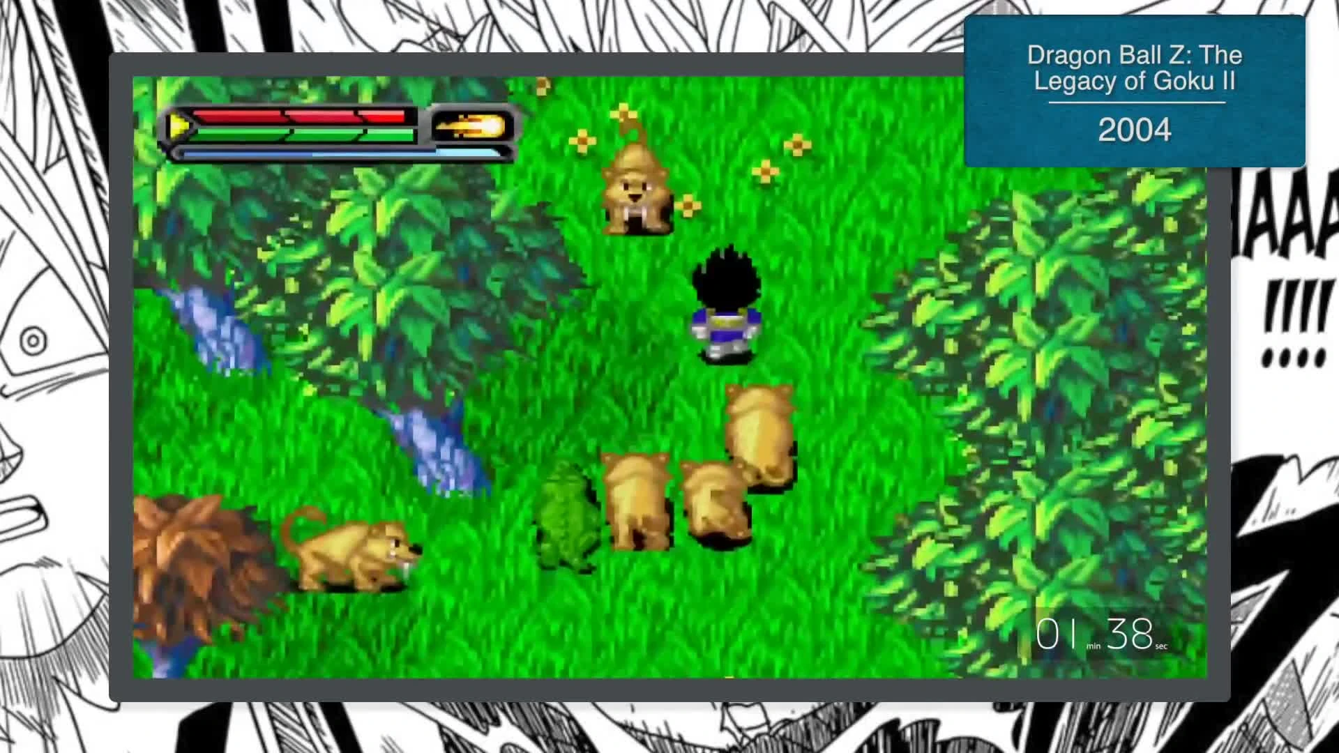 История игр Dragon Ball за 180 секунд