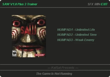 Saw - The Video Game: Трейнер (+3) [1.0] {KelSat}