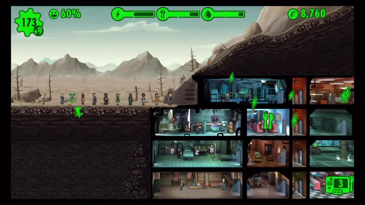 Fallout Shelter - Что Нового? Бункер Брейна (iOS)