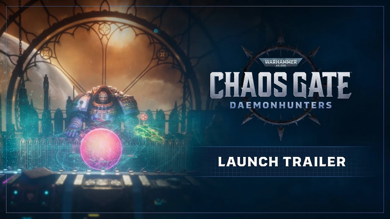 Релизный трейлер тактической стратегии Warhammer 40.000: Chaos Gate - Daemonhunters