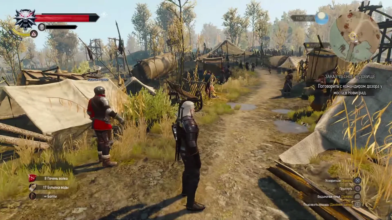 Прохождение The Witcher 3: Wild Hunt - Ведьмачьи заказы - Велен