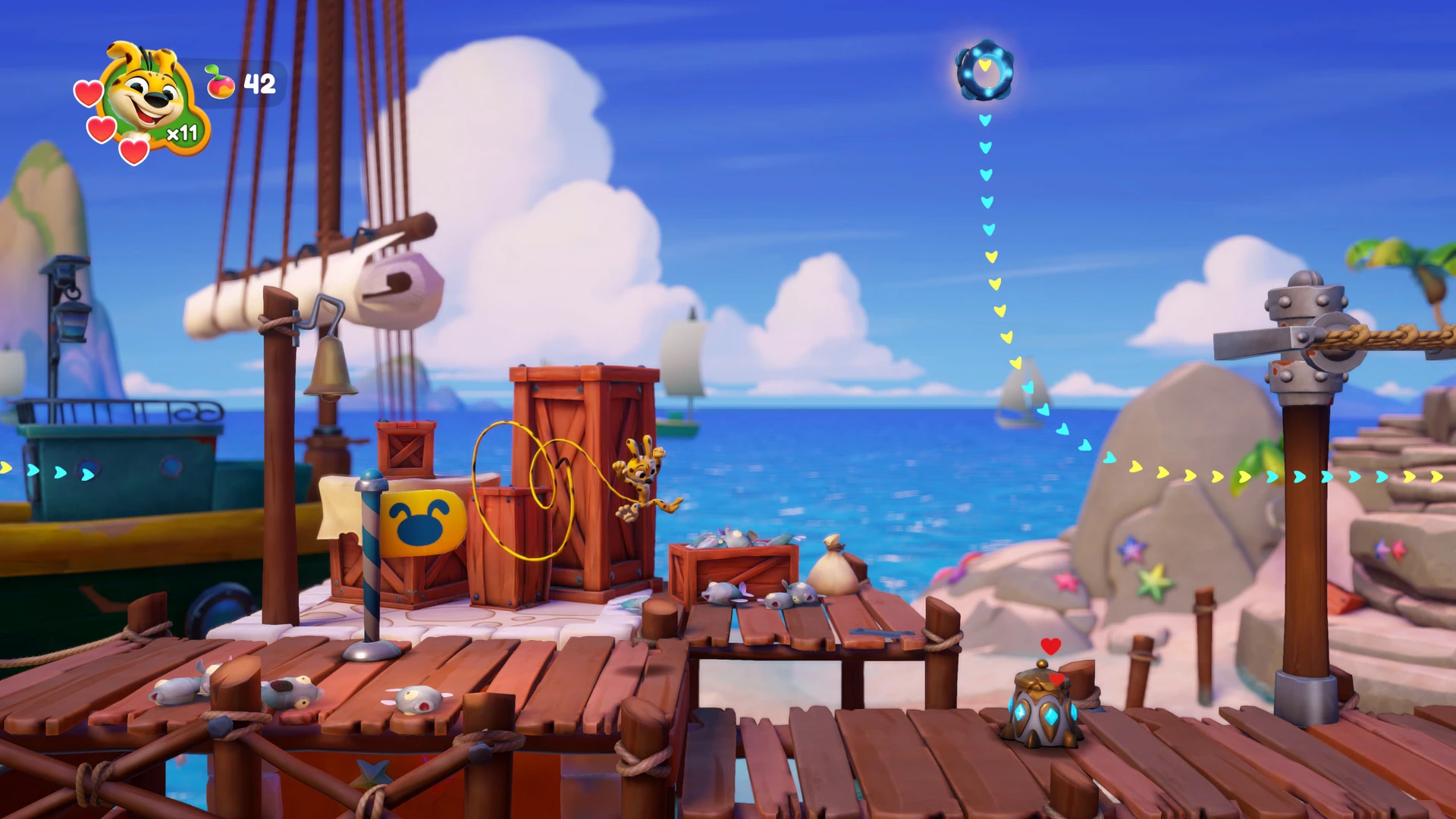 Состоялся релиз аркадного платформера Marsupilami Hoobadventure; Почти полчаса геймплея