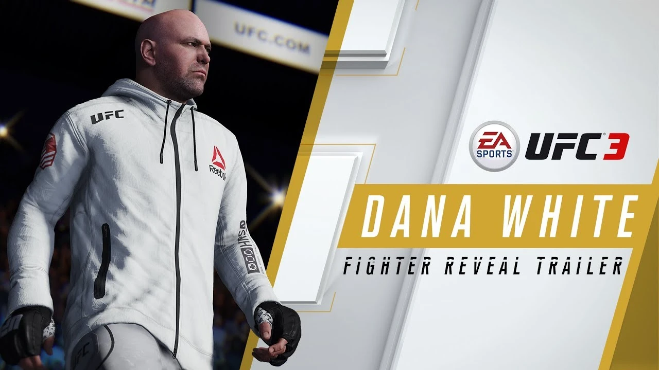 Президент UFC Дана Уайт добавлен в EA Sports UFC 3 в качестве бойца