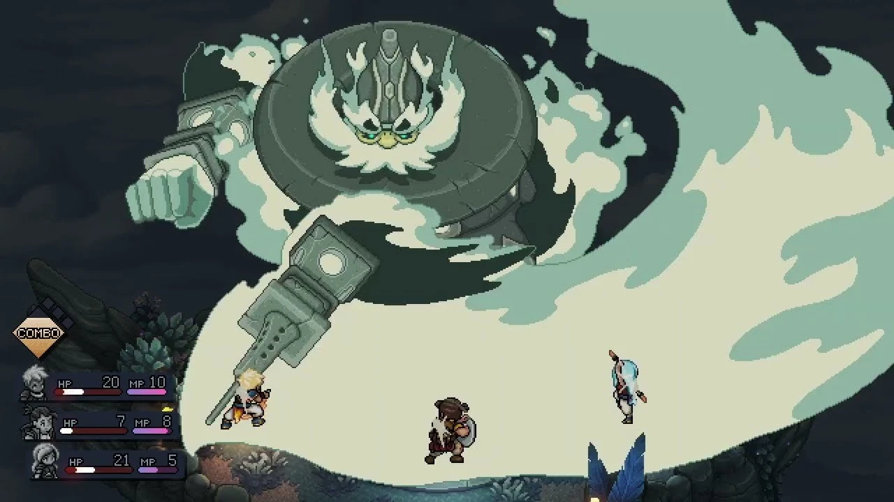 Свежий тизер Sea of Stars демонстрирует массивного босса Древний туман в действии