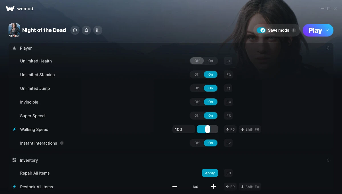 Night of the Dead "Трейнер +25" [UPD: 05.06.2025] {Ol1m / WeMod}