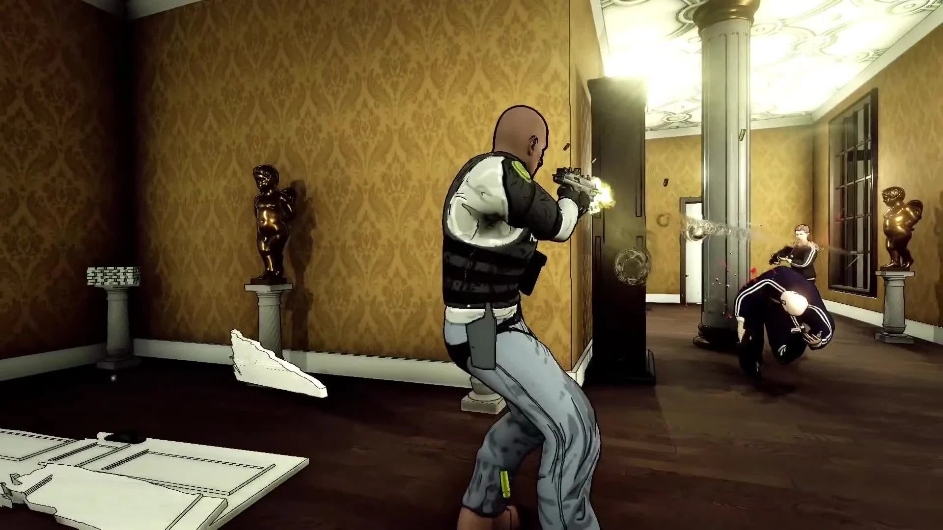 Анонс RICO - кооперативный шутер с замедлением времени и взрывными перестрелками