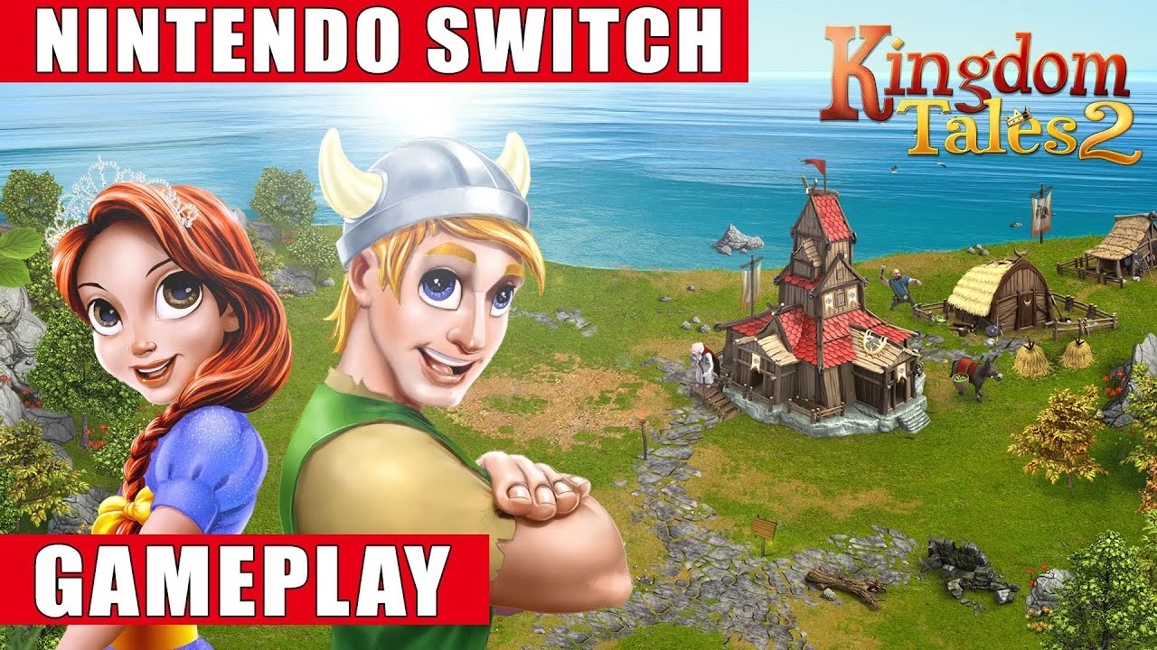 Видео игрового процесса Switch-версии Kingdom Tales 2