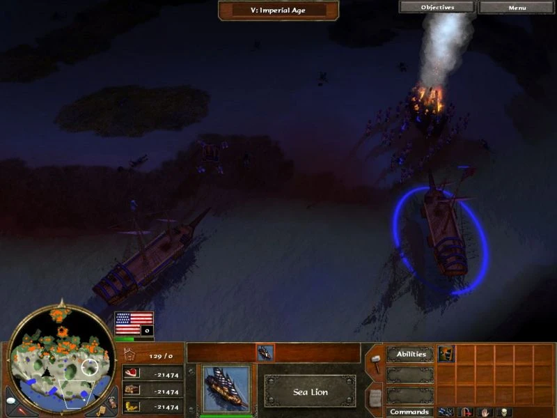 Age Of Empires 3 "Сценарий - Operation Husky"