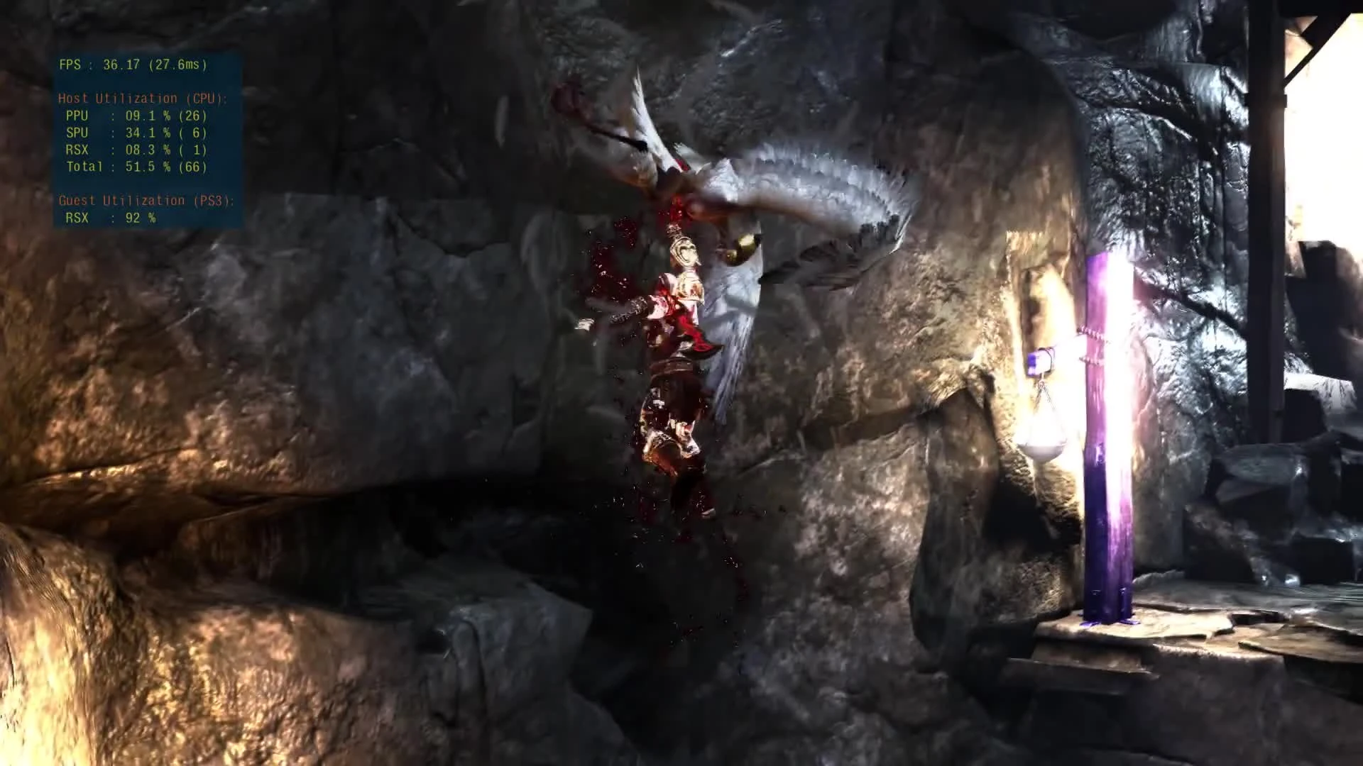 Эмулятор PS3 - God of War III на ПК в 4K