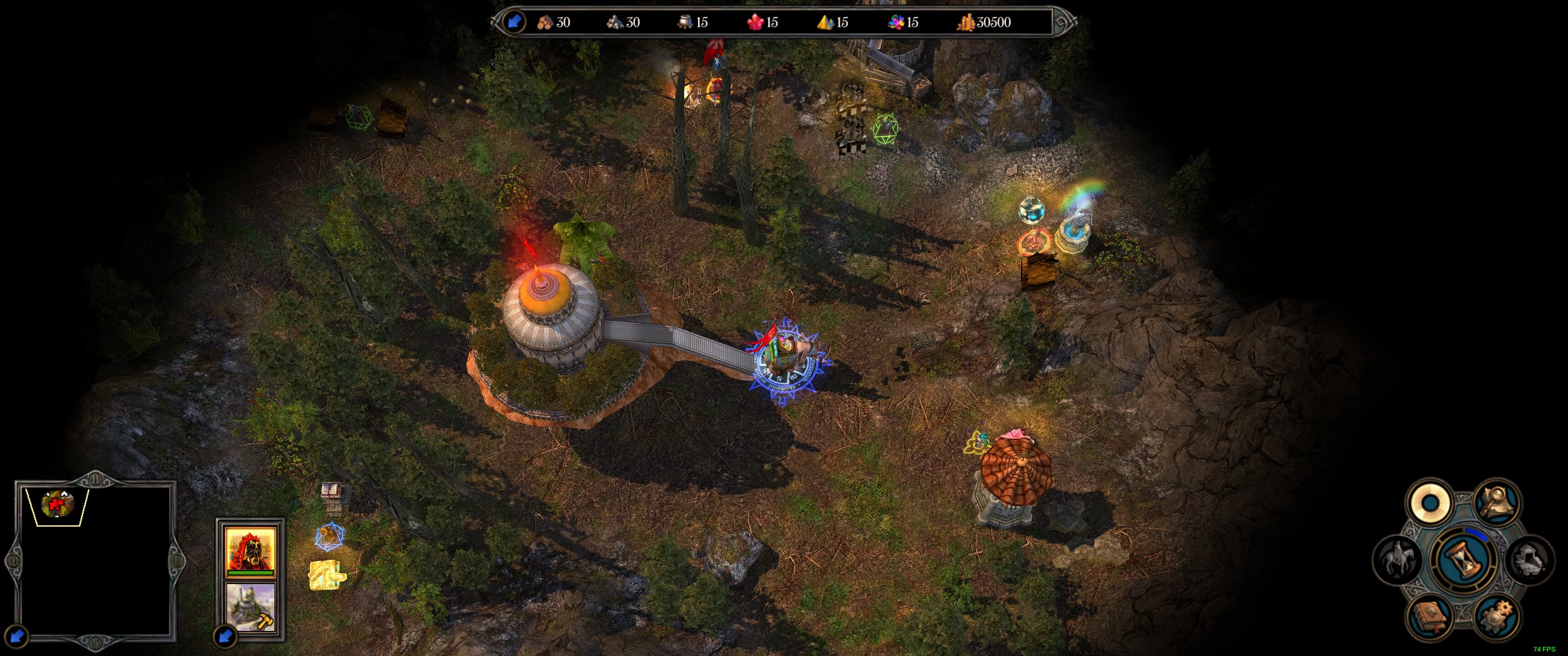 Heroes of Might and Magic 5 "Новая классическая и горизонтальная камера"