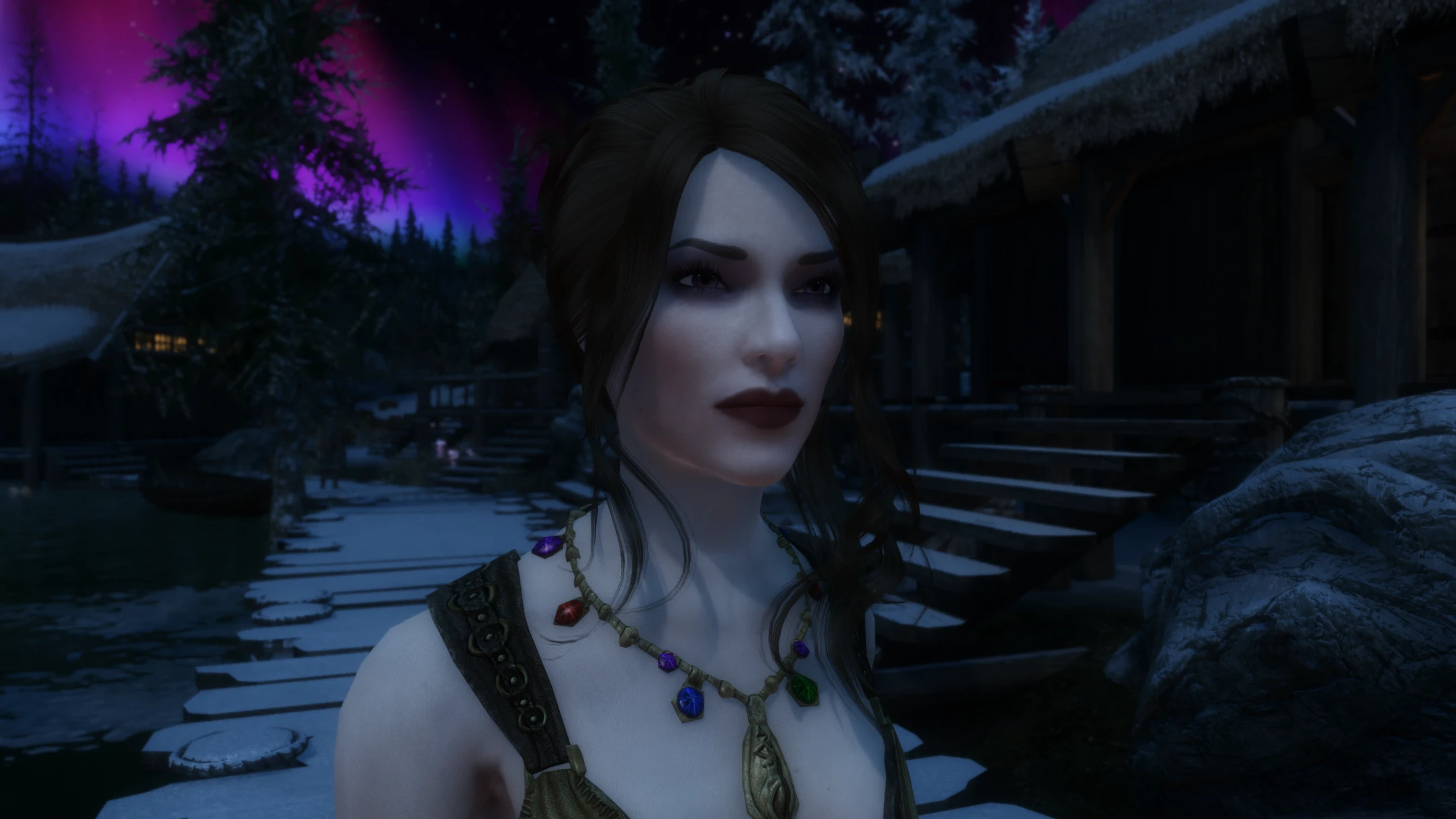 Skyrim SE "Улучшенные лица для 125 NPC" {Axarien}