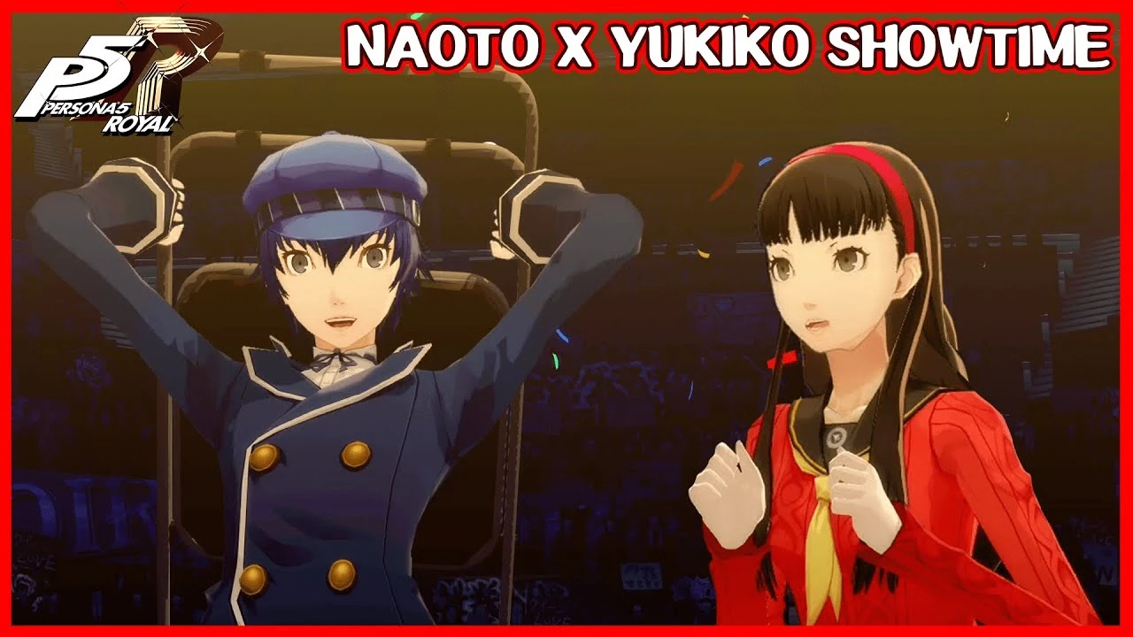 Наото и Юкико на ринге