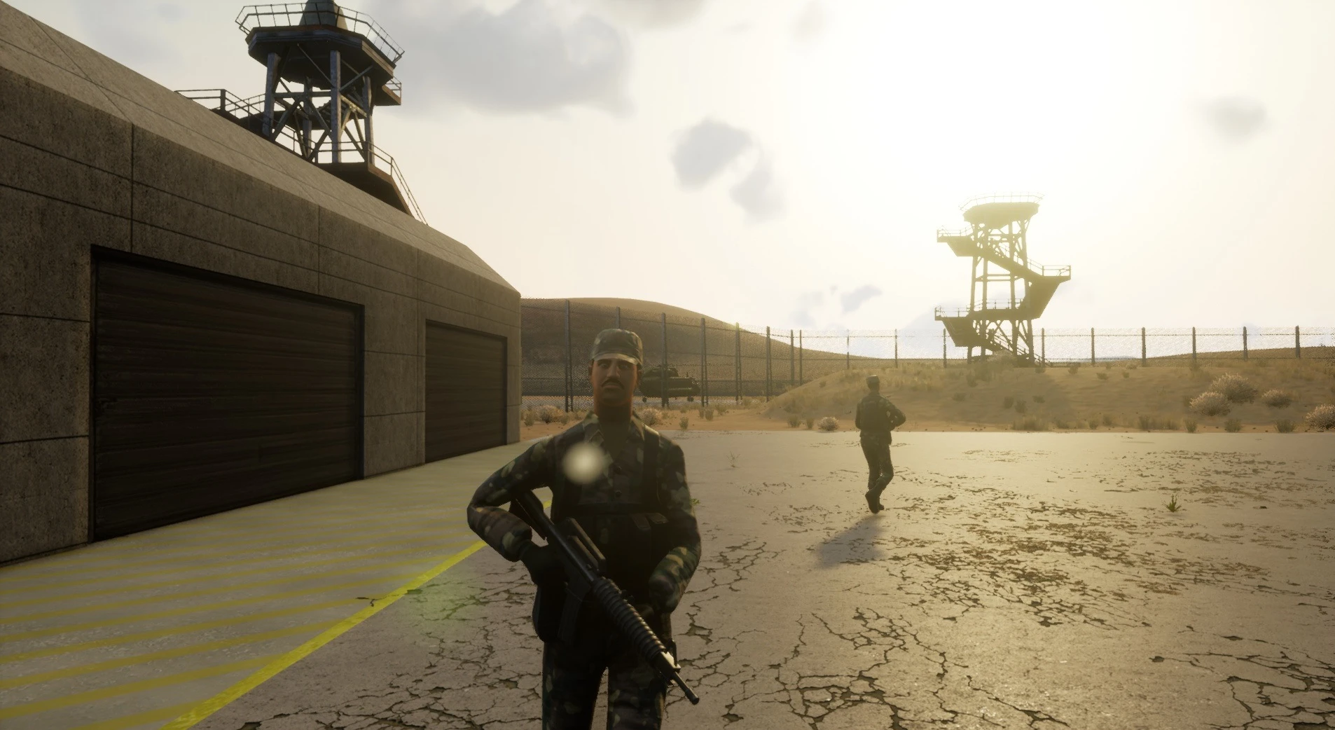 Grand Theft Auto: The Trilogy (San Andreas) "Военная база под охраной"