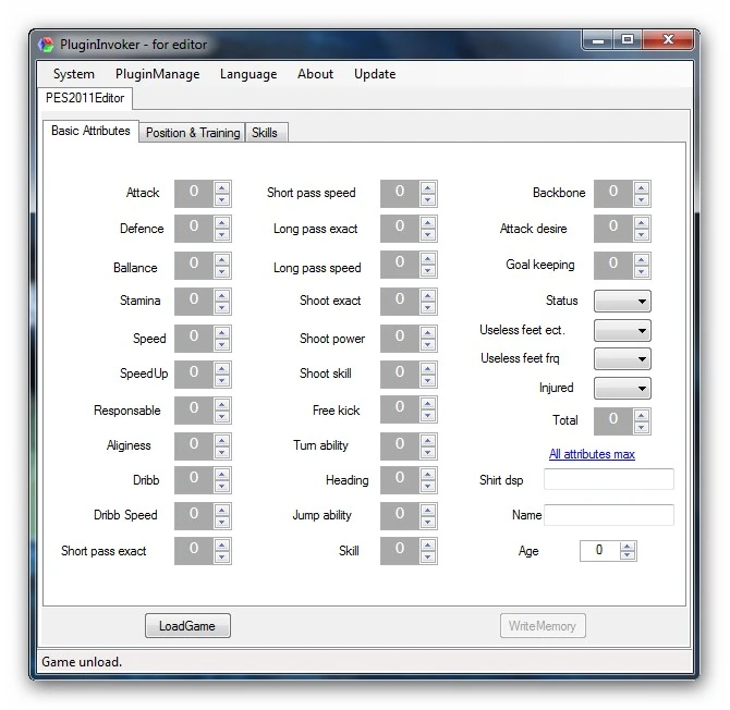 PES 2011 Become A Legend Editor V.2.0.115 [ENG&CN] by EPT-Team