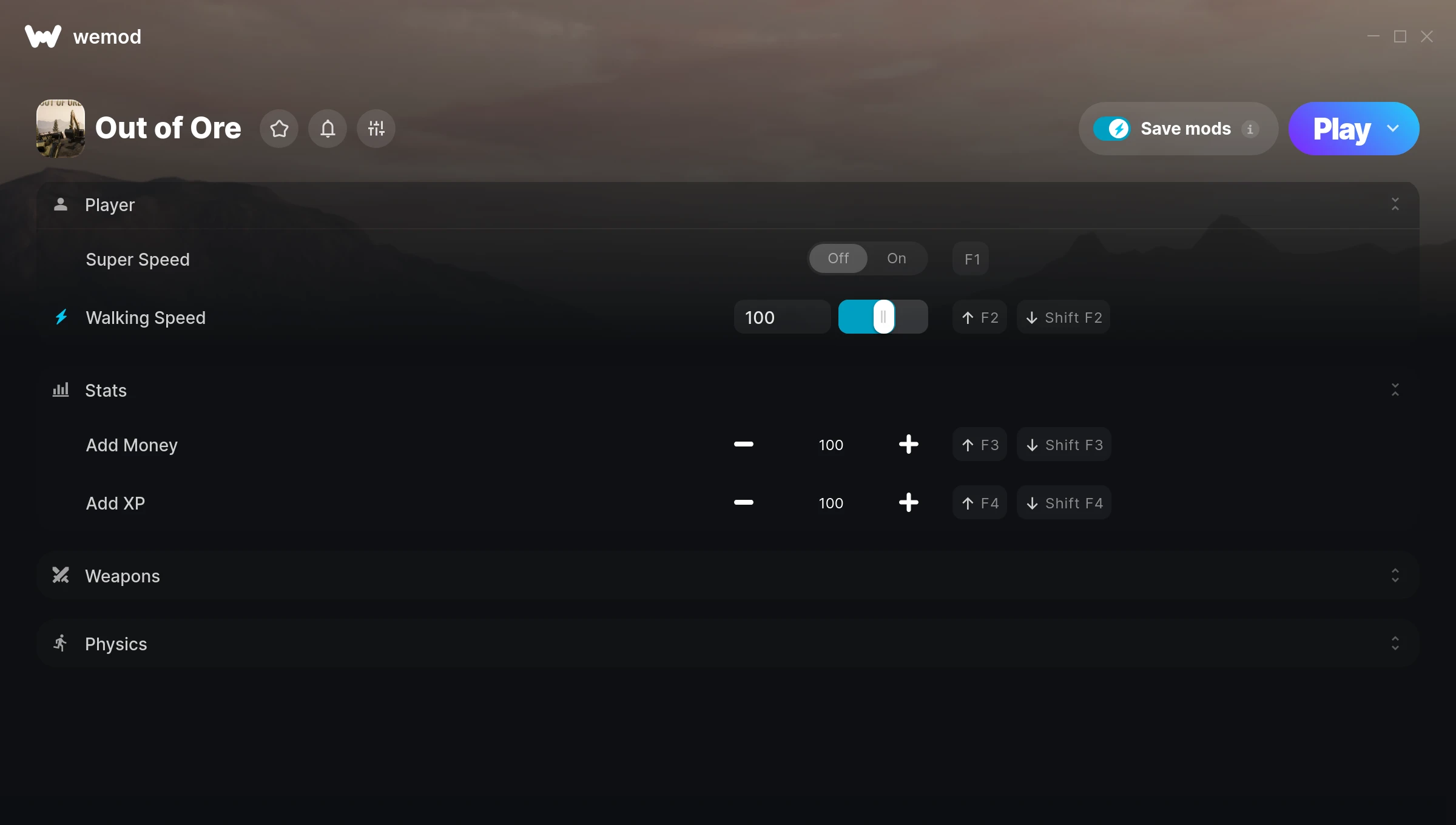 Out of Ore "Трейнер +8" [UPD: 17.05.2025] {Ol1m / WeMod}