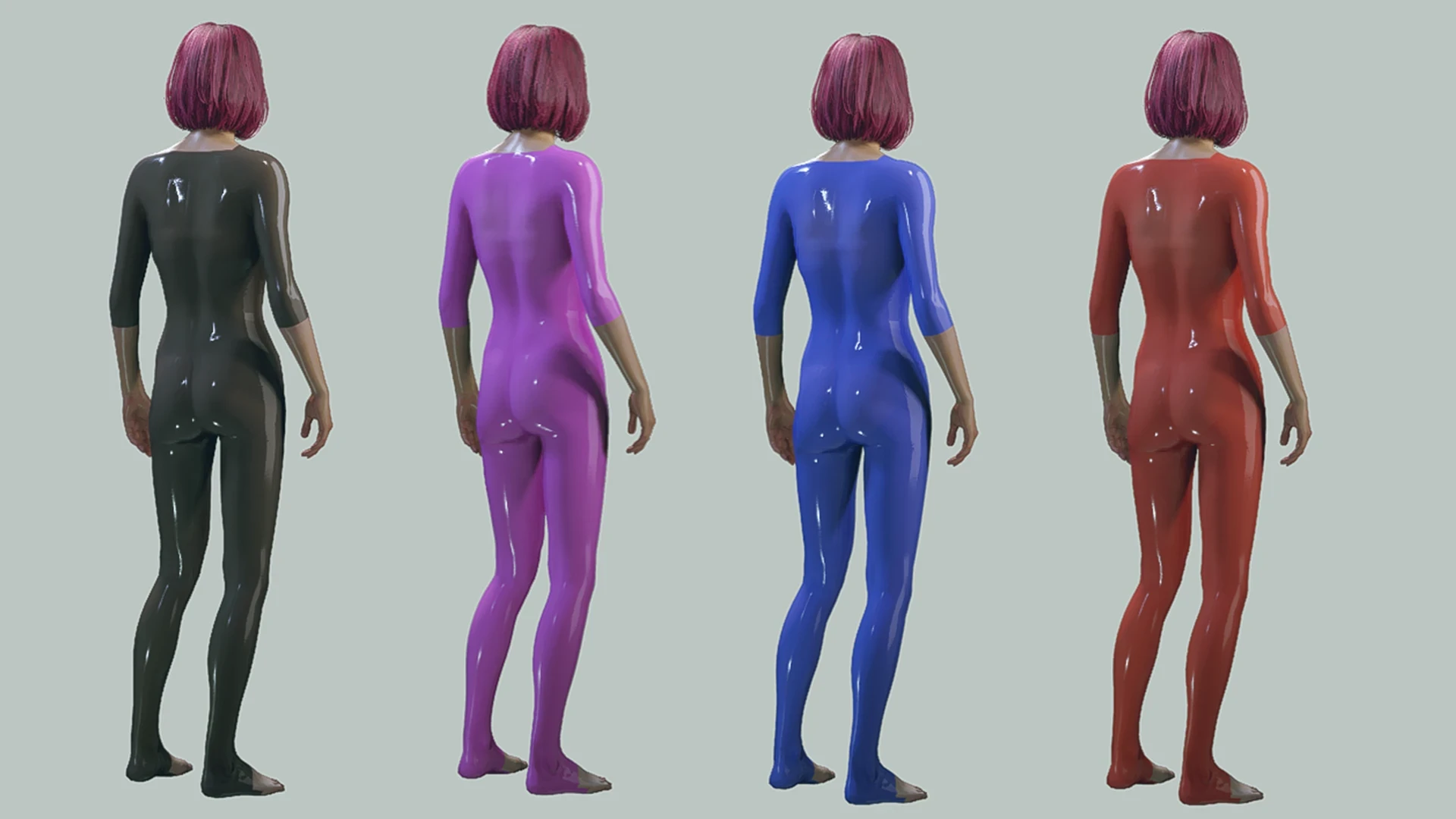 Starfield "Суперобтягивающий комбинезон - латекс"