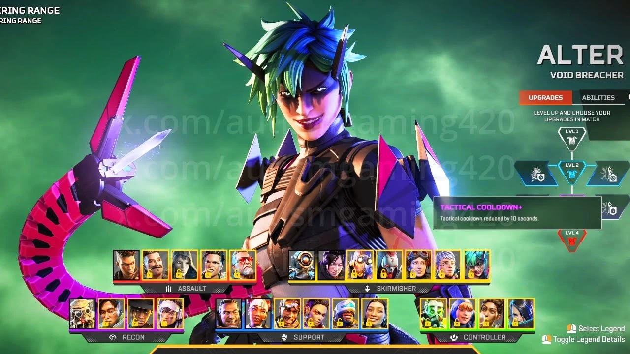 Почти 2 минуты геймплея за новую легенду Apex Legends - Альтер