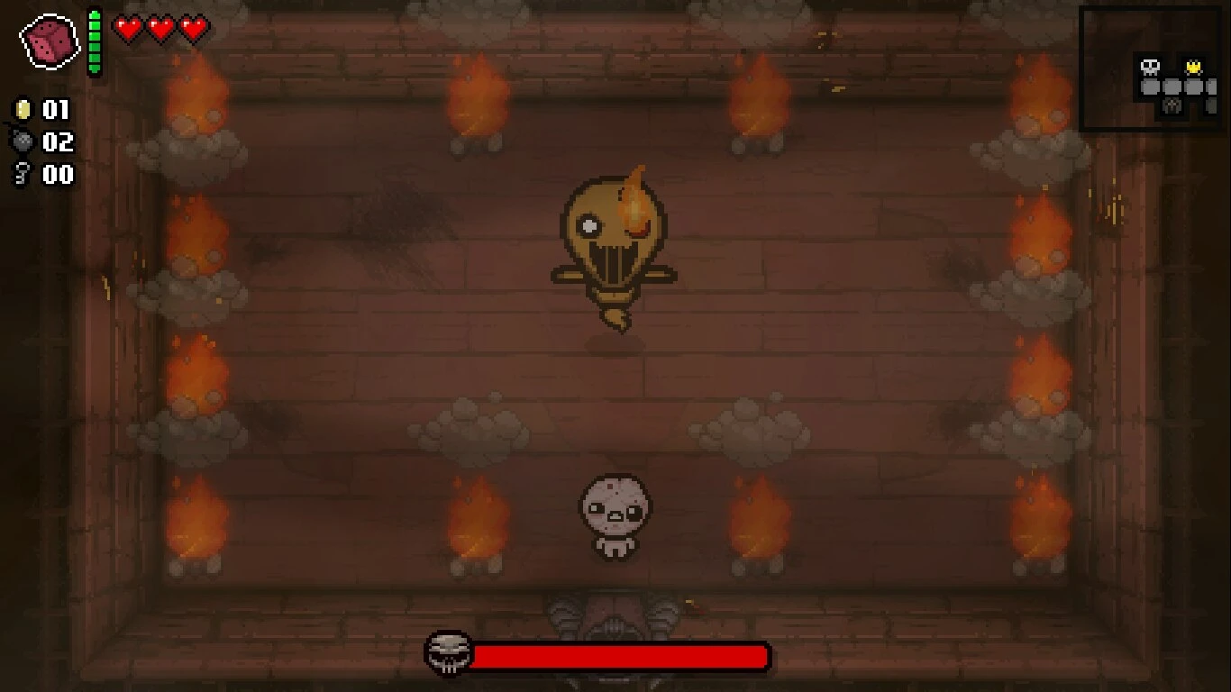 The Binding of Isaac "Новый босс - Поджигатель"