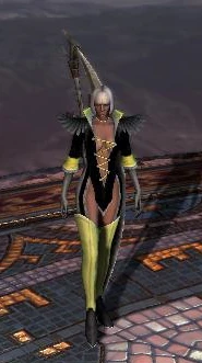 Devil May Cry 4 "золотой костюм глории"