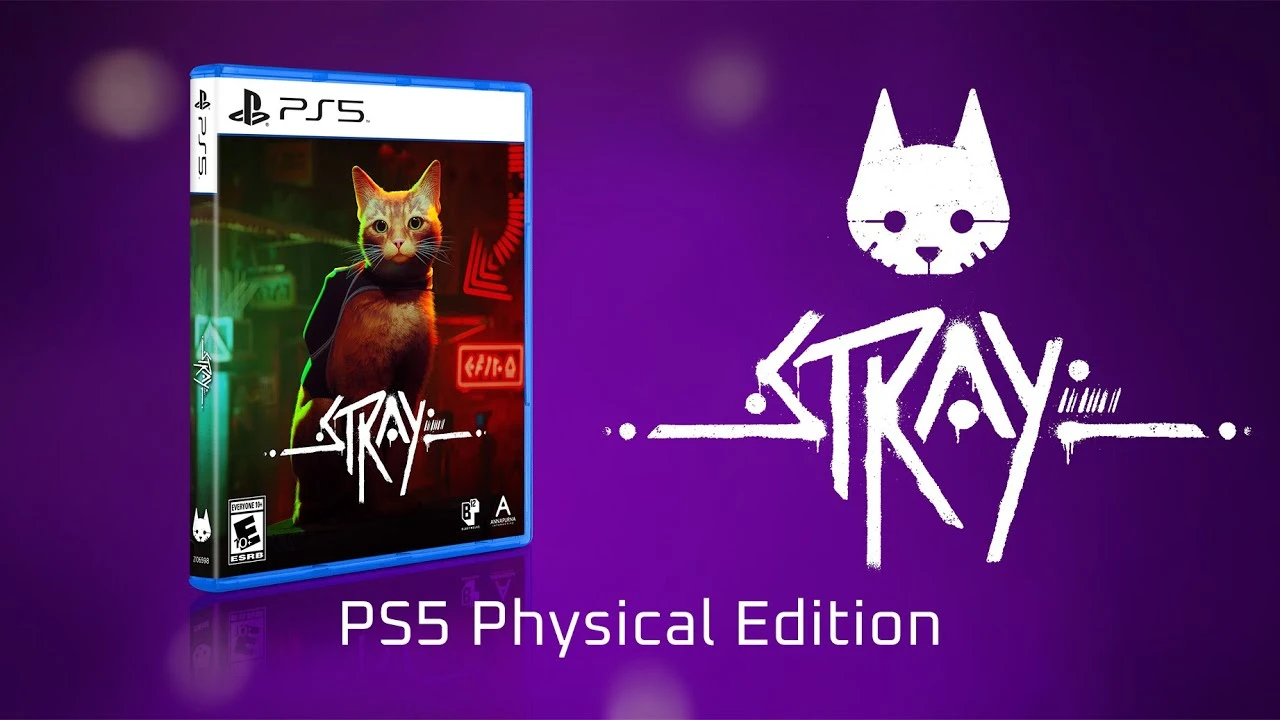 Физическое издание Stray для Playstation 5 выйдет 20 сентября 2022 года