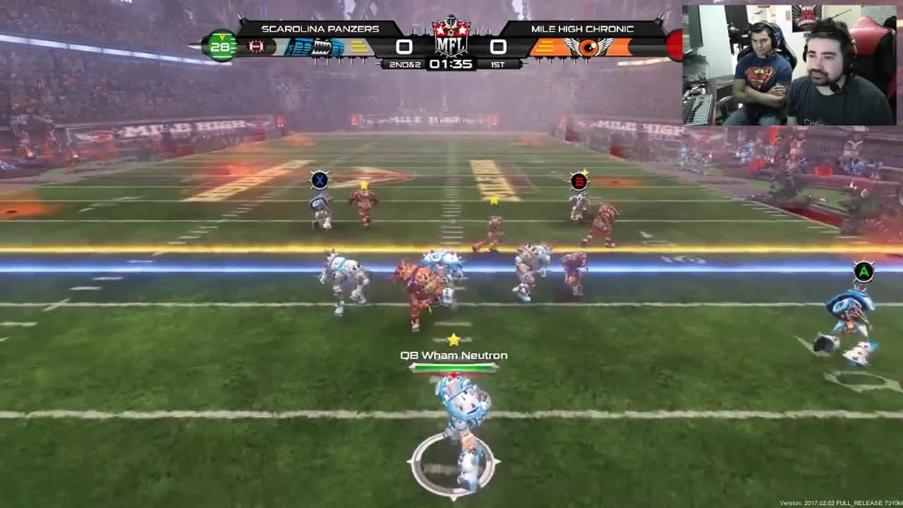 AngryJoe играет Mutant Football League! [Kickstarter]