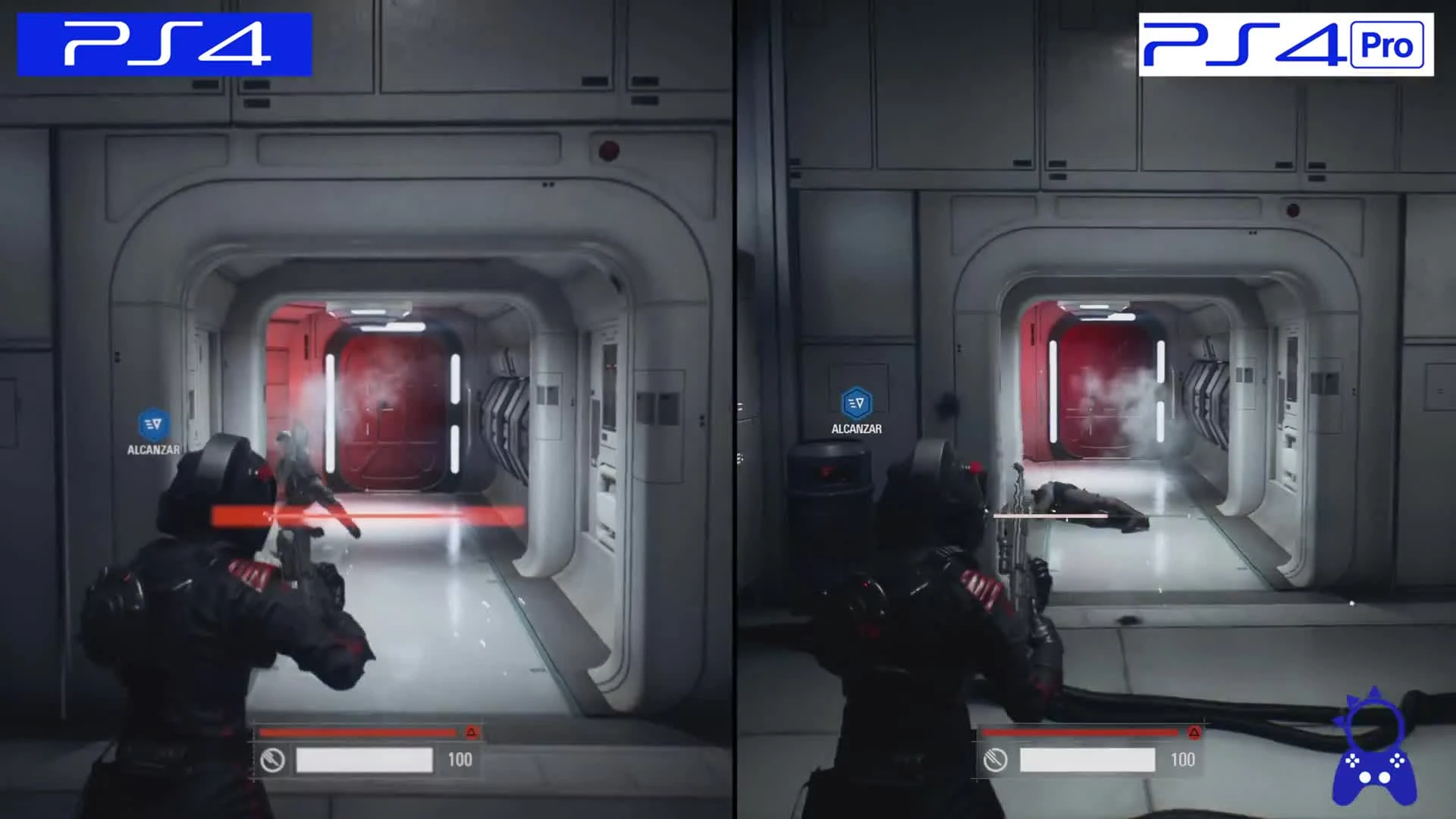 Сравнение графики - Star Wars: Battlefront 2 PS4 Pro vs PS4 (ElAnalistaDeBits)