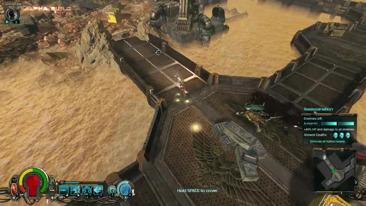 Warhammer 40.000 Inquisitor Martyr (alfa) - Геймплей за Ассасина