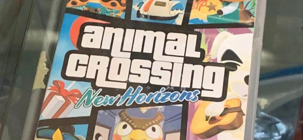 Фанат нашел диск Animal Crossing в стиле GTA в комиссионном магазине