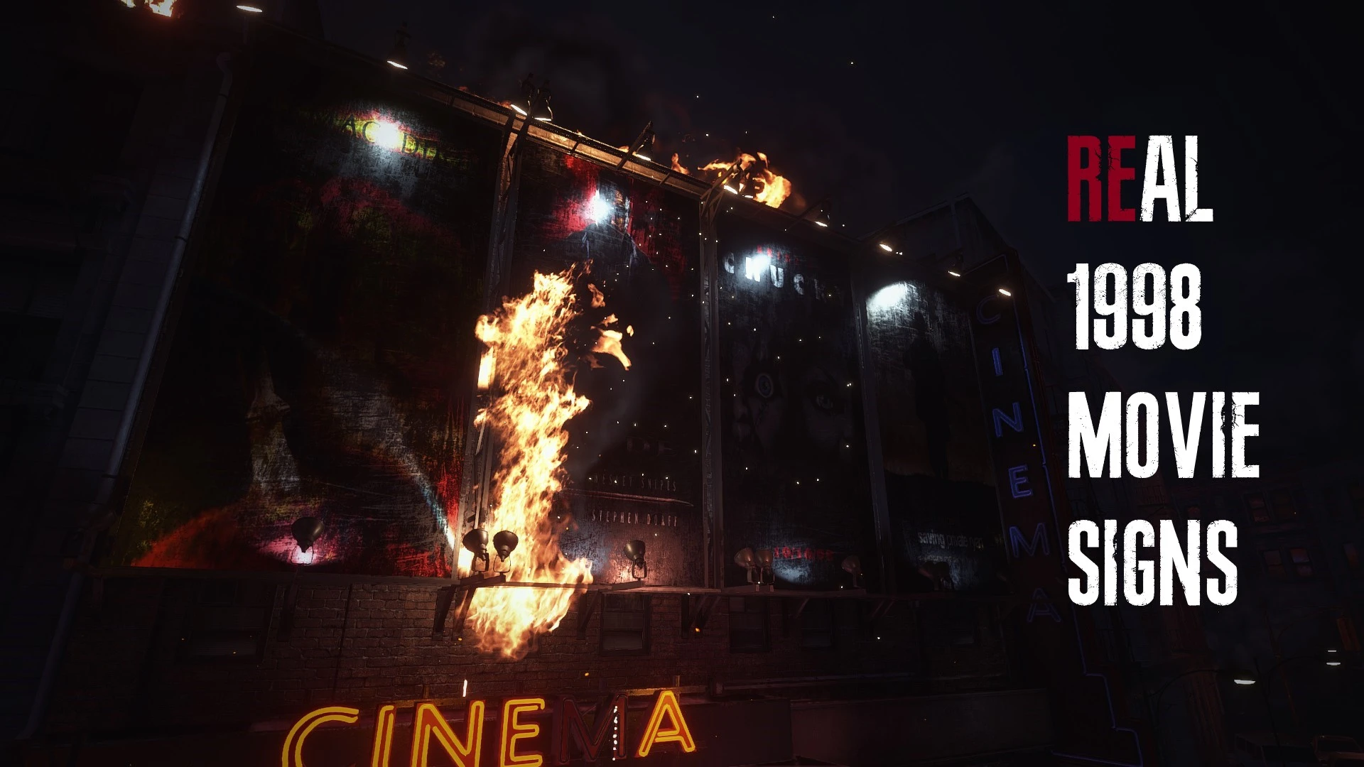 Resident Evil 3 "Реальные плакаты фильмов"