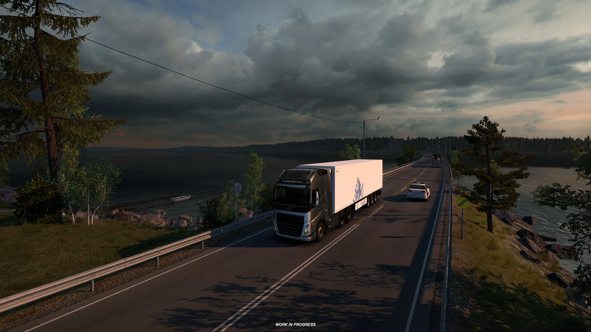 Свежие скриншоты из будущего DLC Северные горизонты для Euro Truck Simulator 2 - Земля тысячи озер