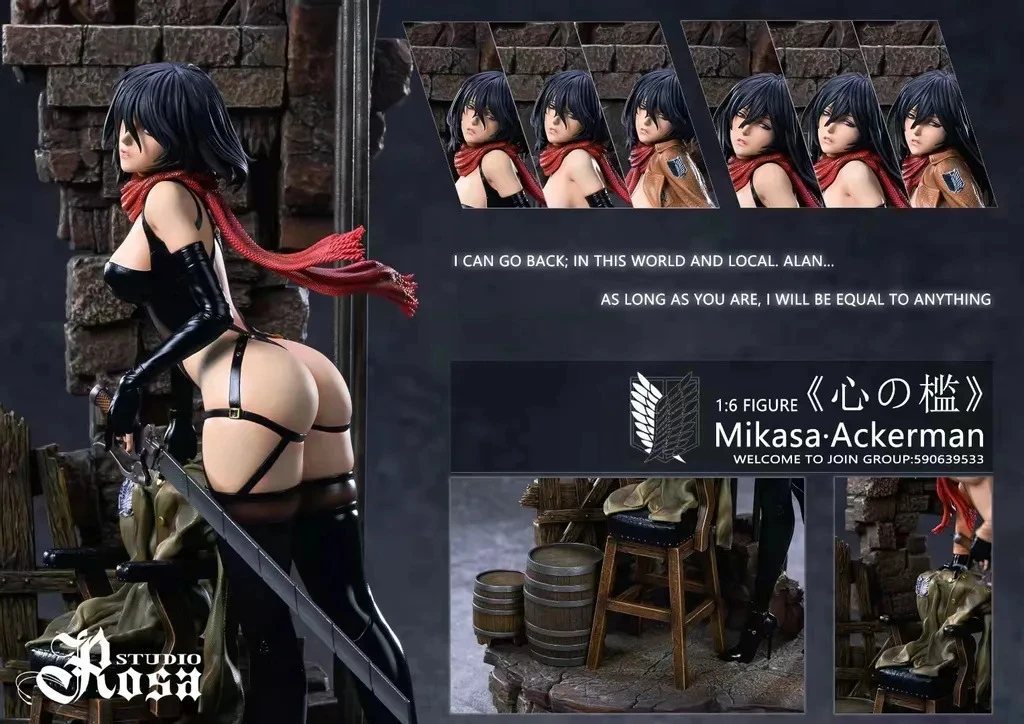 Анонсирована новая фигурка Микасы Аккерман по франшизе Атака Титанов