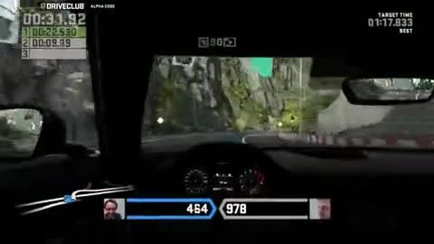 Sony показала альфа-версию DriveClub