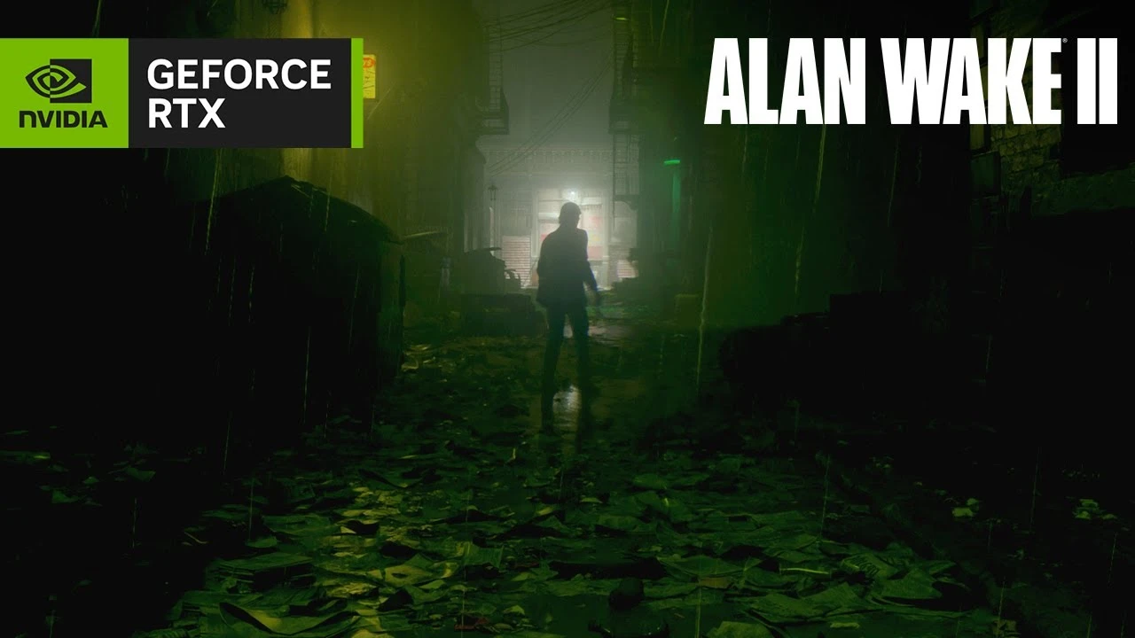 NVIDIA выпустила новый трейлер Alan Wake 2, демонстрирующий полную трассировку лучей и DLSS 3.5