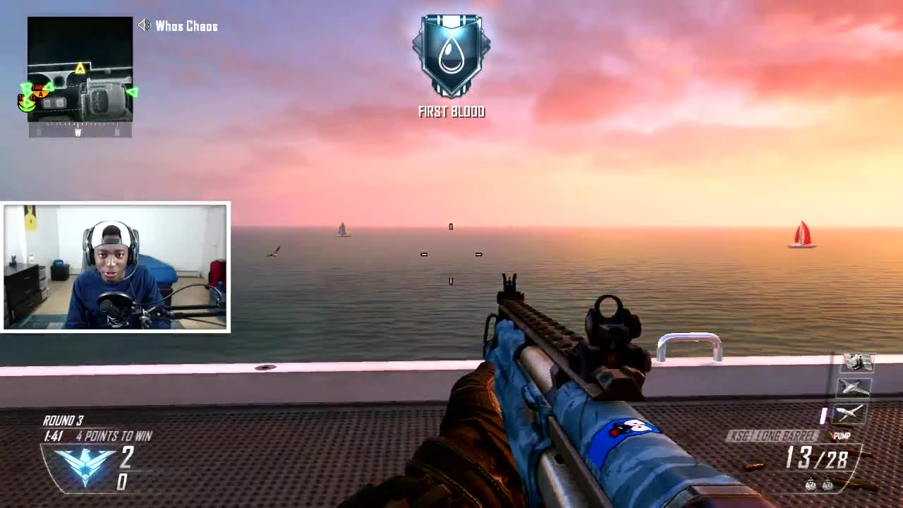 Замес с рандомными бабами (Black Ops 2)