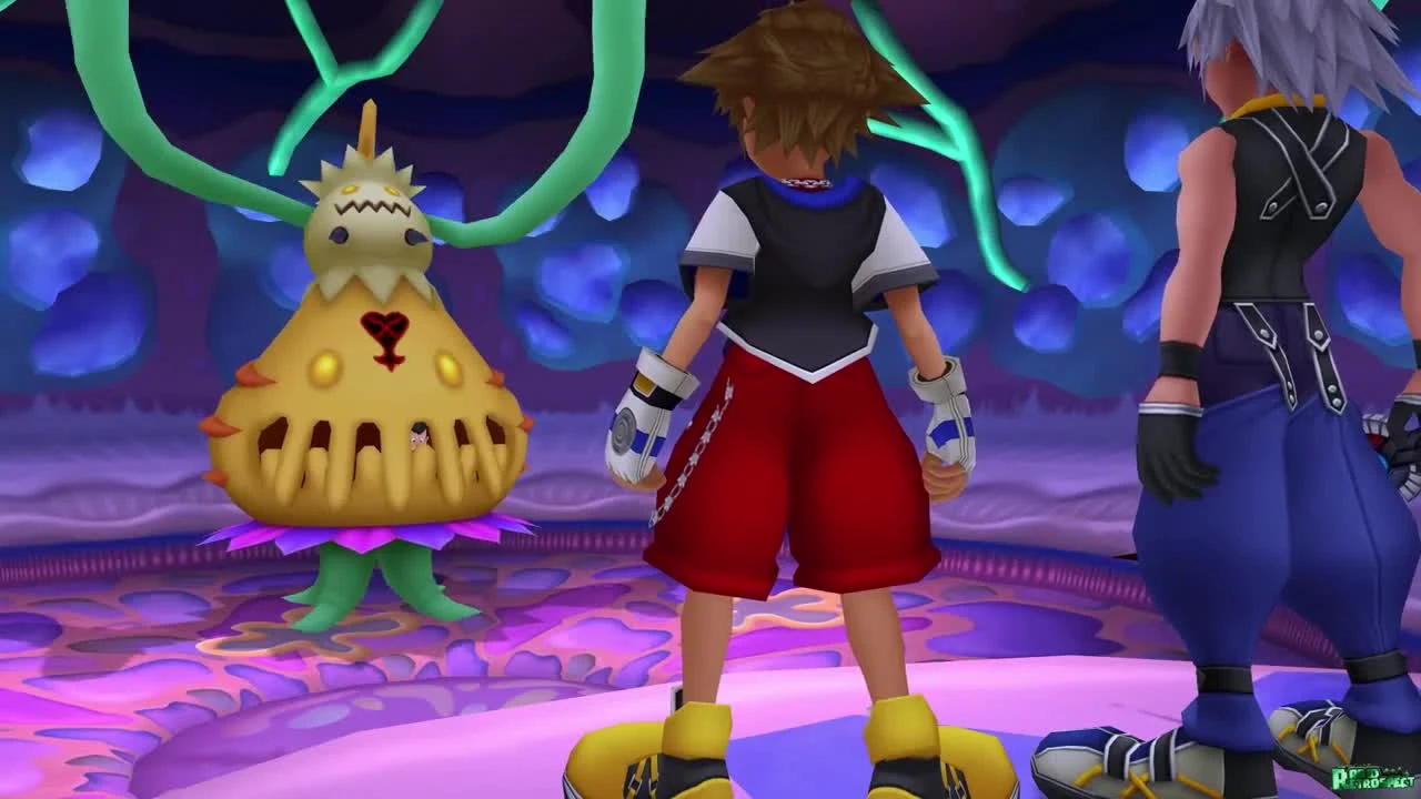 Kingdom Hearts HD 1.5 ReMIX прохождение игры часть 8 - Монстро!