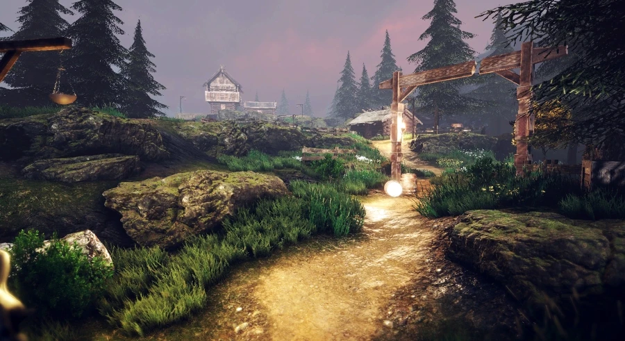 Демонстрация открытого мира из Beauty & Violence: Valkyries