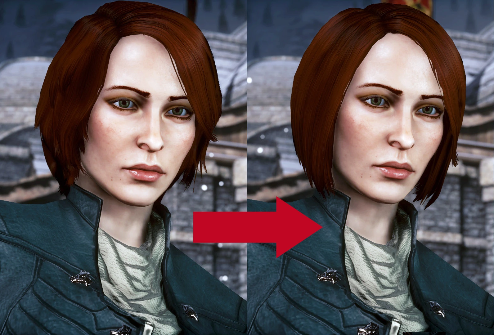 Dragon Age: Inquisition "Wedge Bob Hairstyle"
