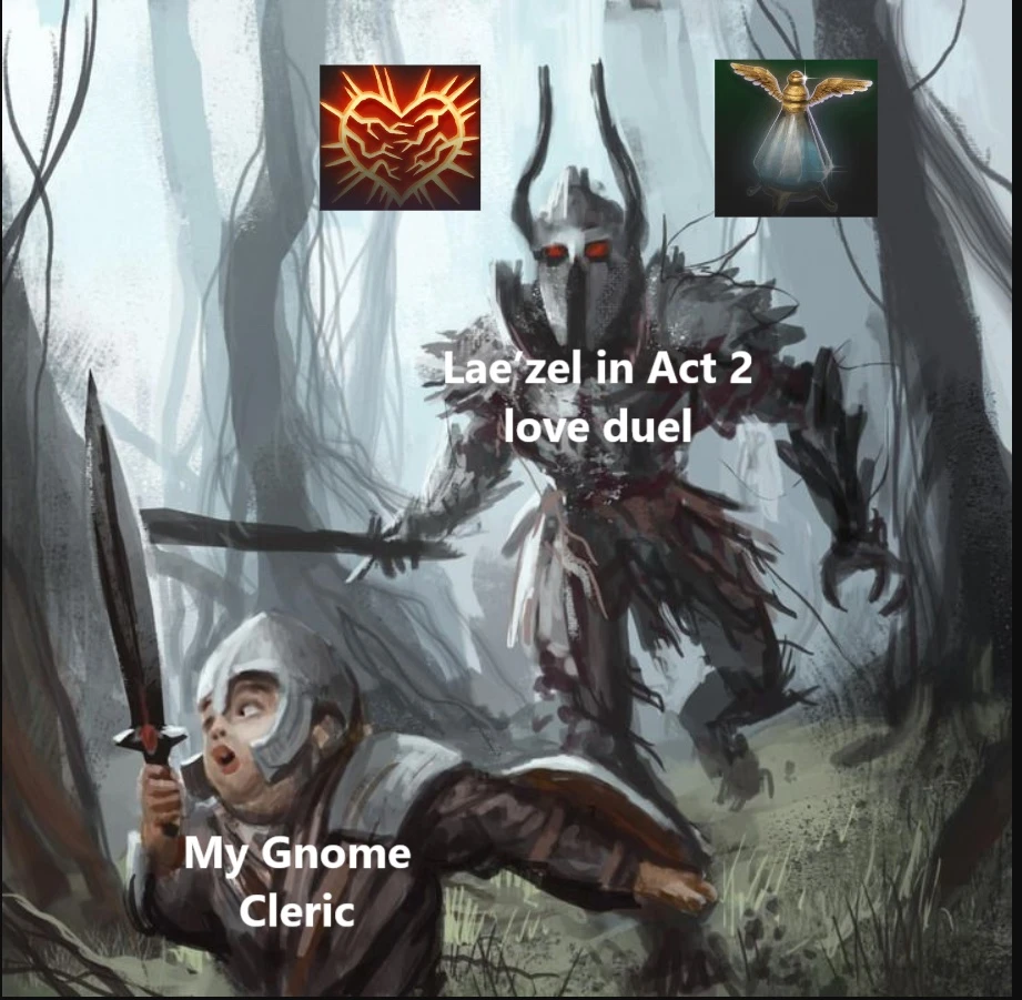 Любовная дуэль с Лаэзель