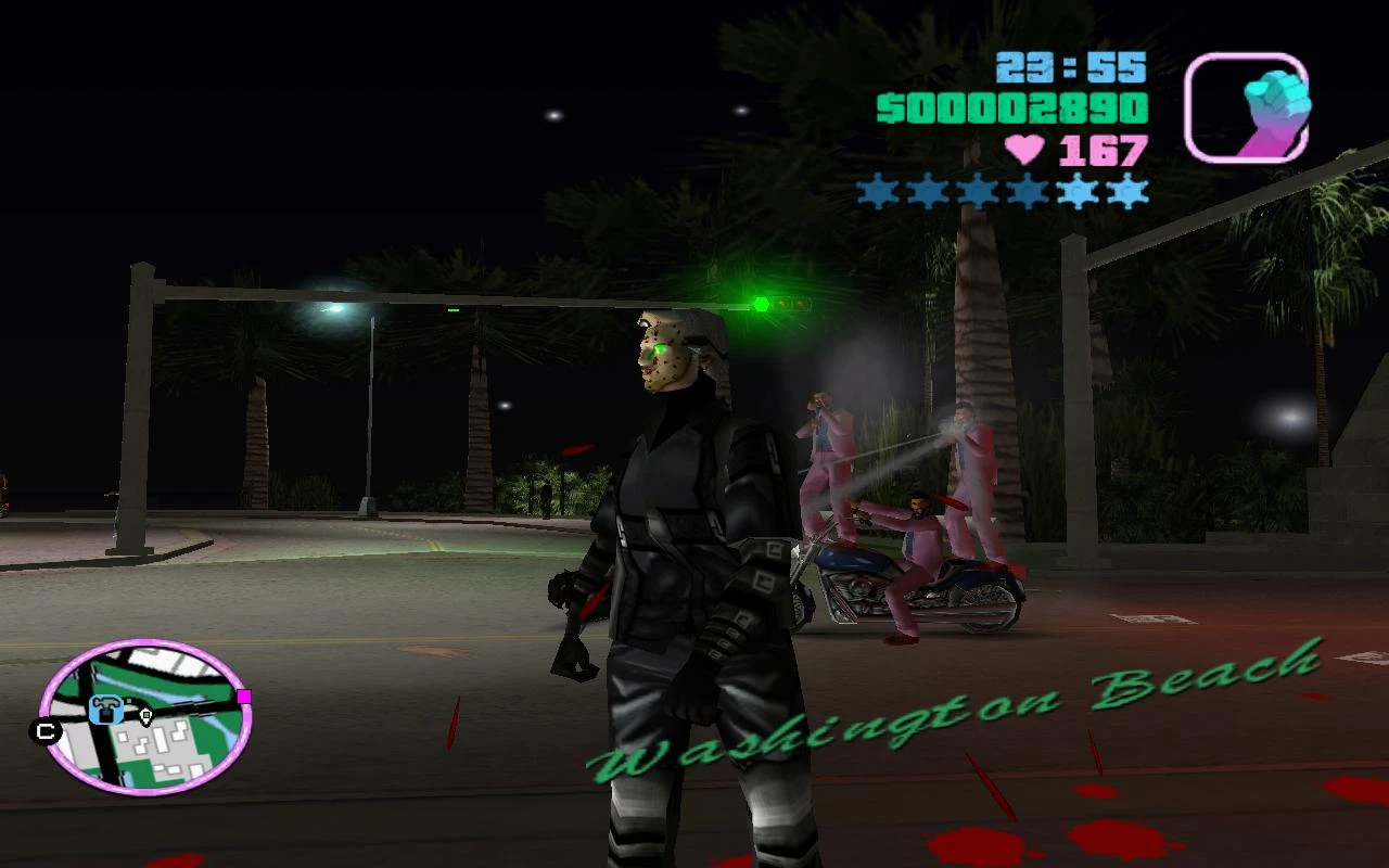 Grand Theft Auto: Vice City "Багдадские террористы-эквилибристы на детонирующих мотоциклах 1.5"