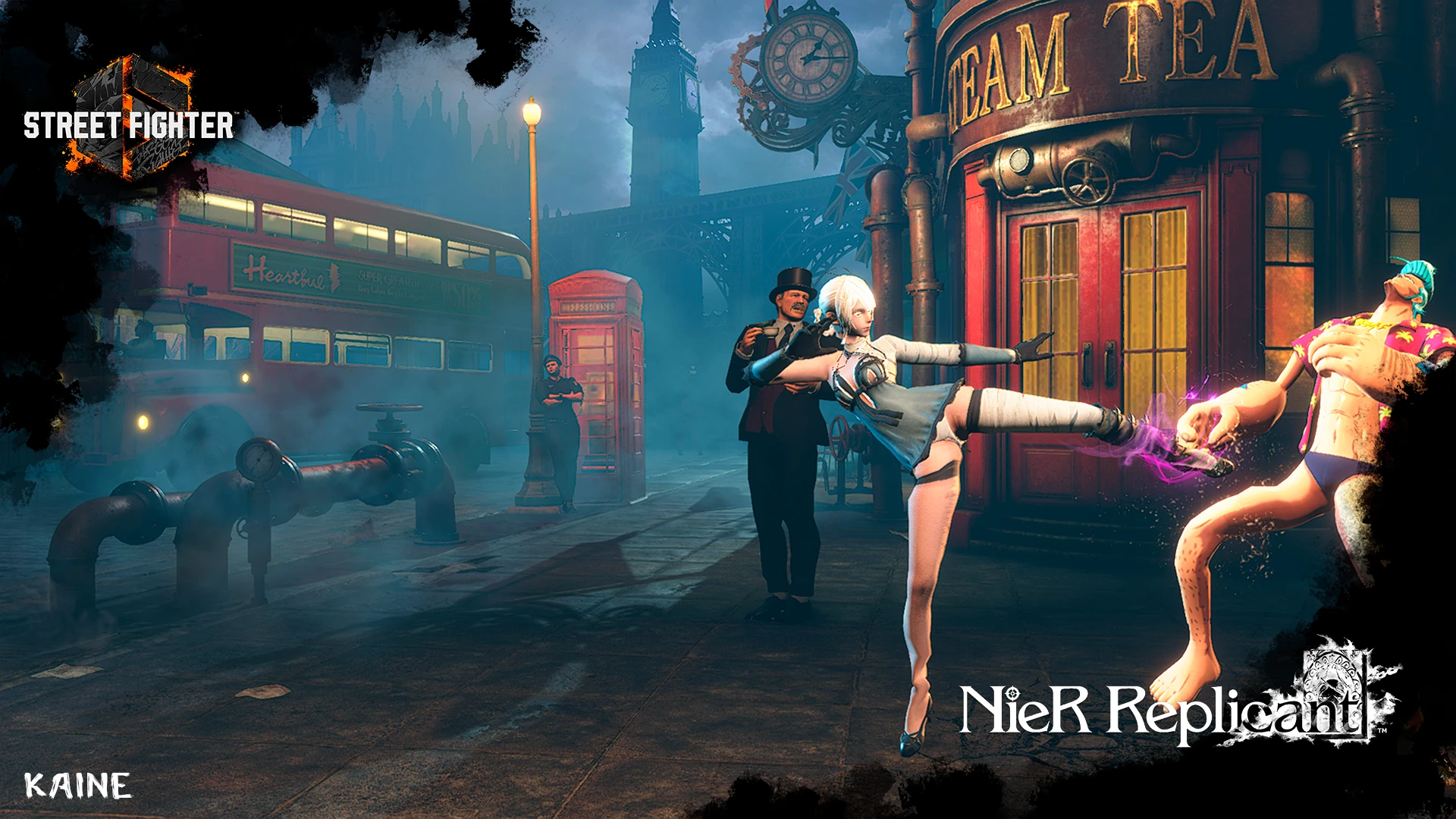 Street Fighter 6 "Кайнэ из NieR RepliCant вместо Джури"