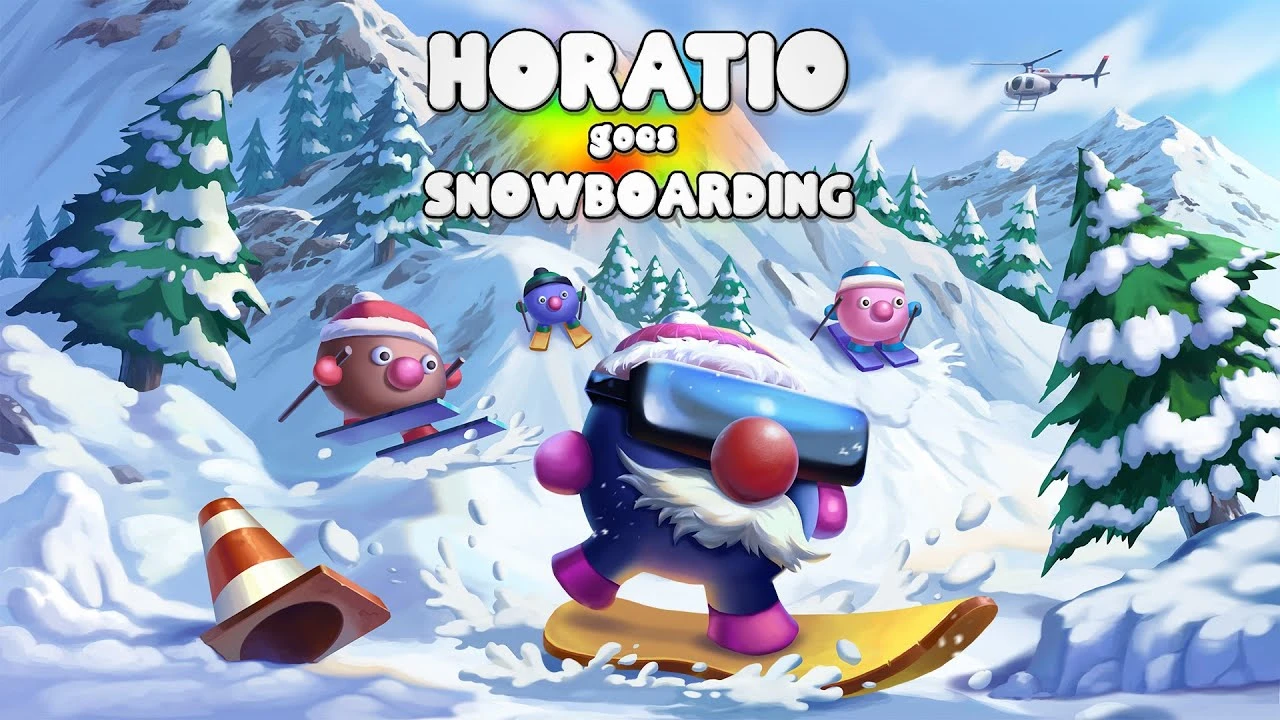 Аркадная спортивная игра Horatio Goes Snowboarding выйдет на консолях 22 декабря